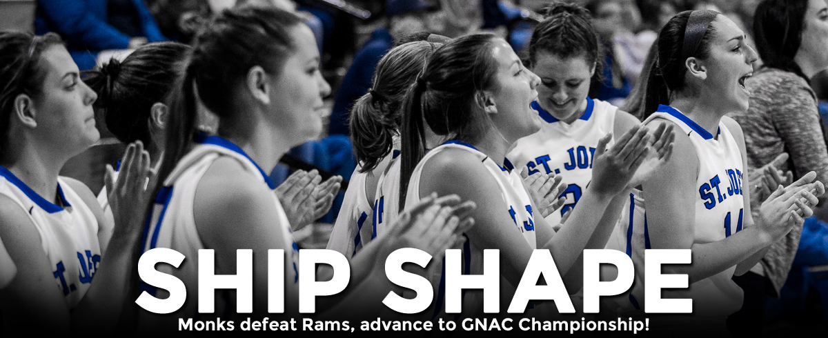 Monks Fight Past Rams, Advance to GNAC Championship!
