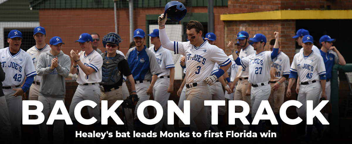 Monks Hold Off Late Rally, Top Illinois College 9-8