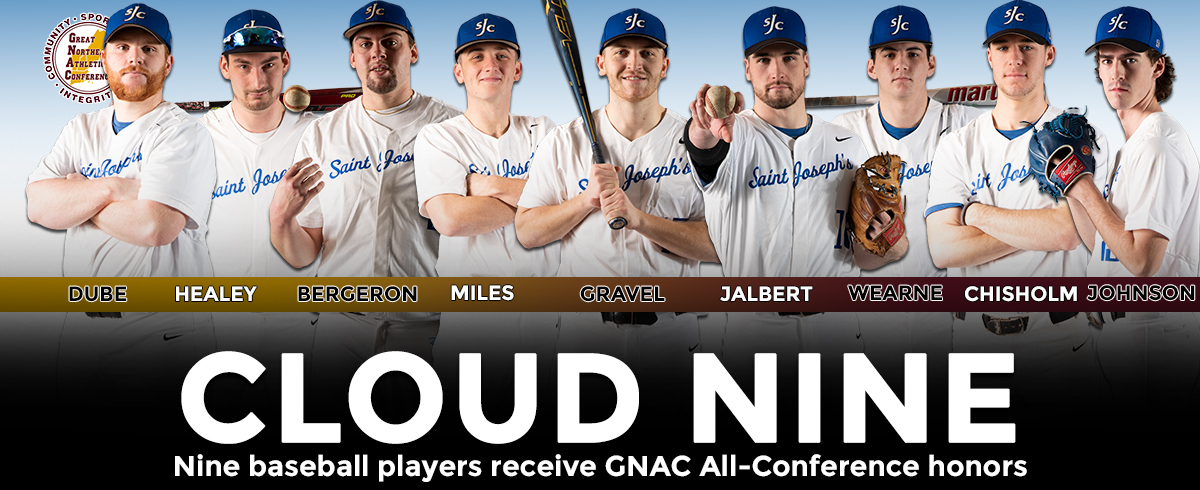 Nine Baseball Players Receive GNAC All-Conference Honors