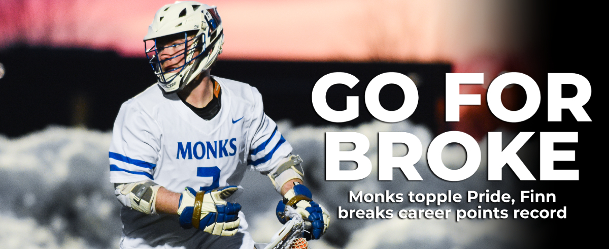 Finn Breaks Career Points Record in Monks’ 15-1 Victory over Pride