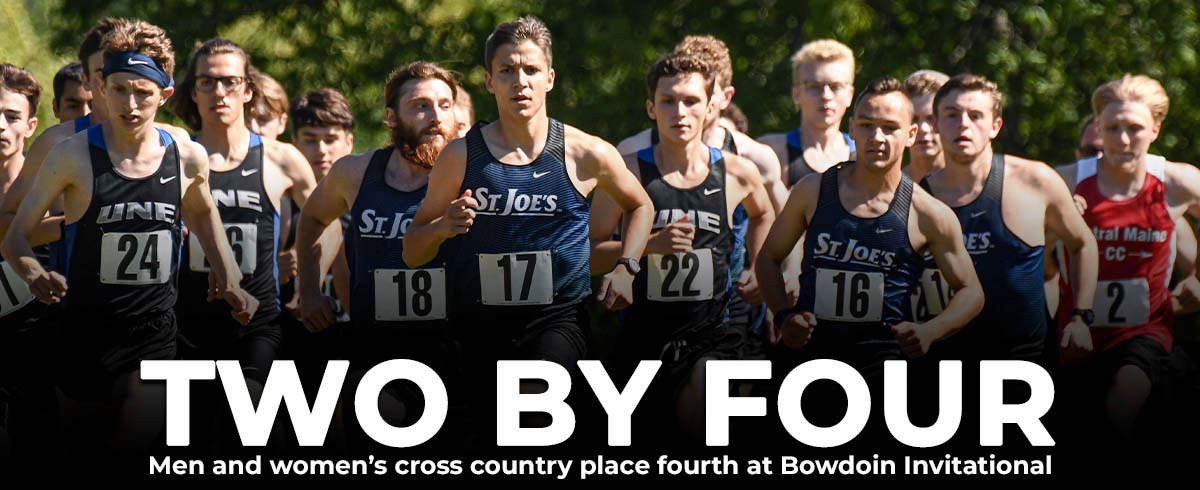 Men's & Women's Cross Country Place Fourth at Bowdoin Invitational