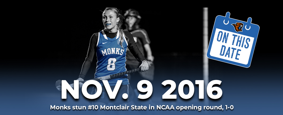 ON THIS DATE: MONKS STUN #10 MONTCLAIR STATE IN NCAA OPENING ROUND, 1-0