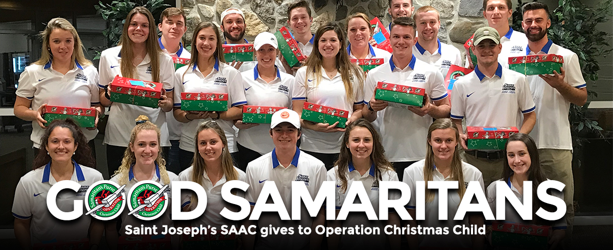 SJC SAAC Donates to Operation Christmas Child for Seventh-Consecutive Year