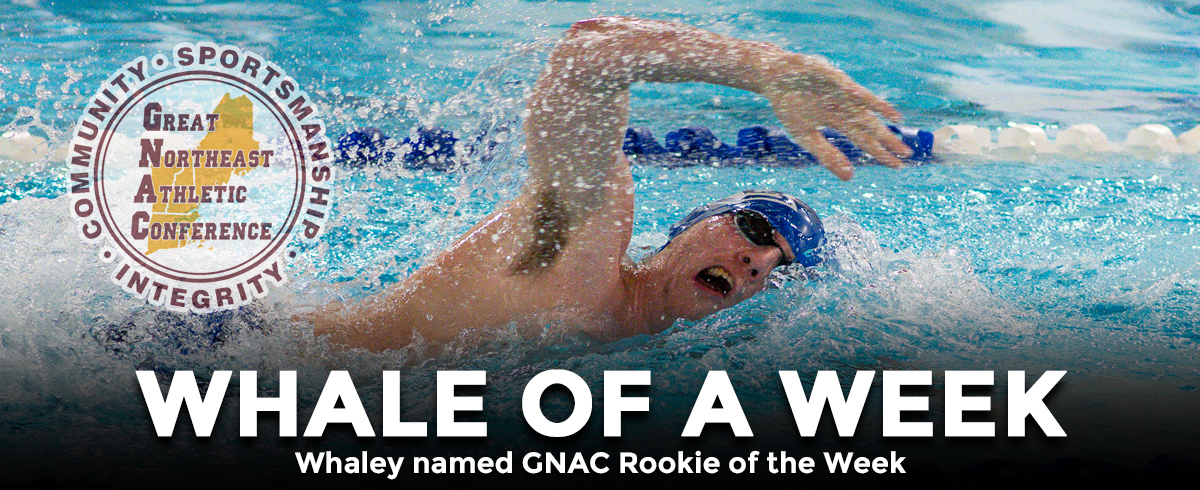 Whaley Named GNAC Rookie of the Week