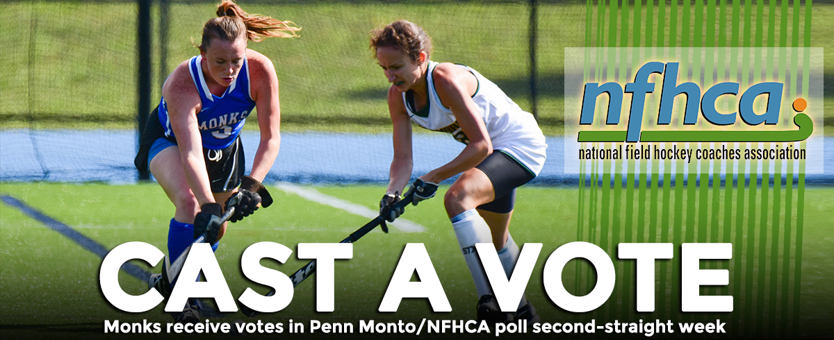 Monks Receive Votes in Penn Monto/NFHCA DIII National Poll for Second-Consecutive Week