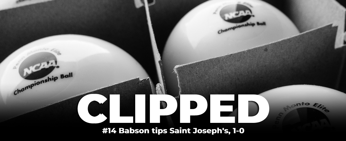 #14 Babson Edges Saint Joseph’s, 1-0