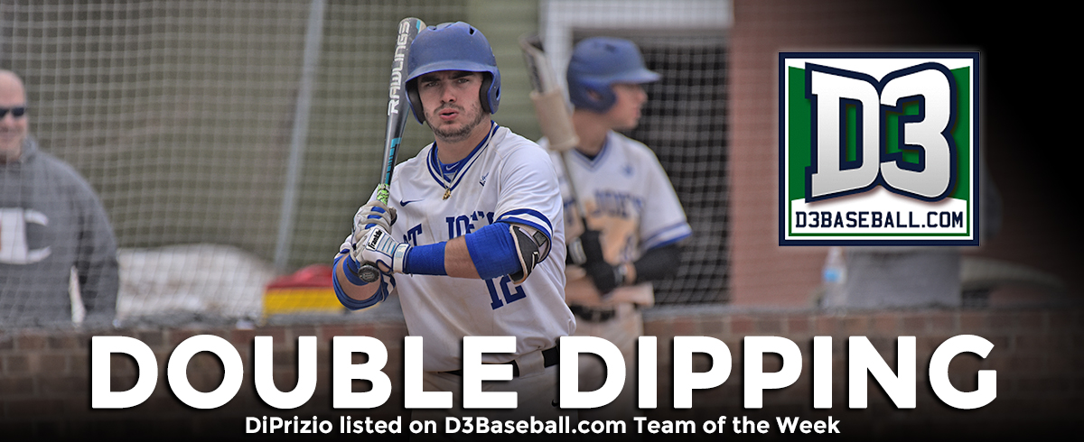DiPrizio Listed on D3Baseball.com Team of the Week