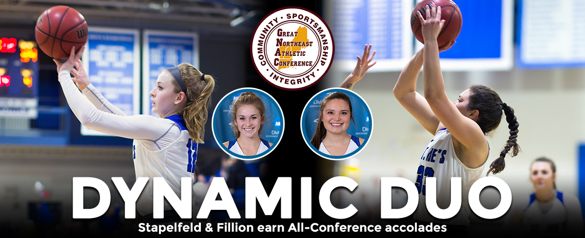 Stapelfeld & Fillion Claim All-Conference Accolades