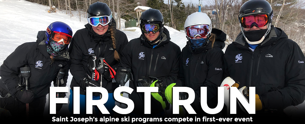 Saint Joseph's Alpine Ski Teams Compete in First-Ever Event