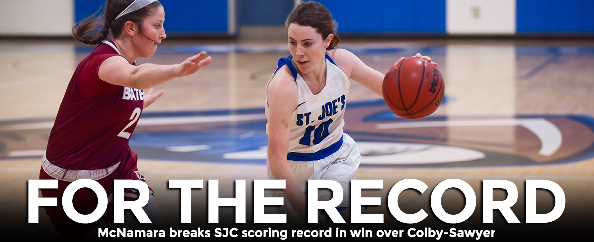 McNamara Becomes SJC All-Time Leading Scorer, Monks Top Chargers, 75-52