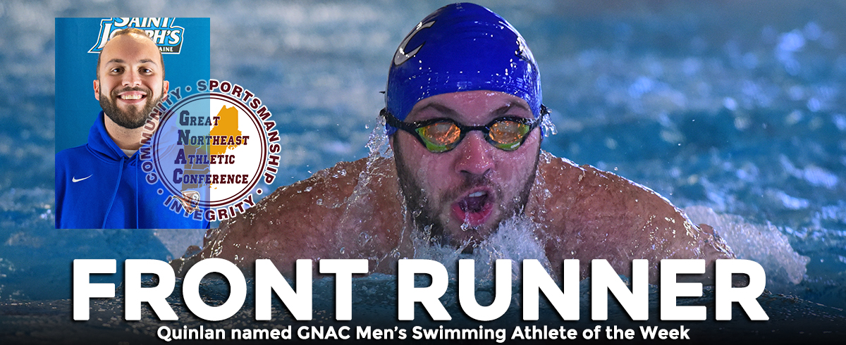 Quinlan Named GNAC Swimmer of the Week