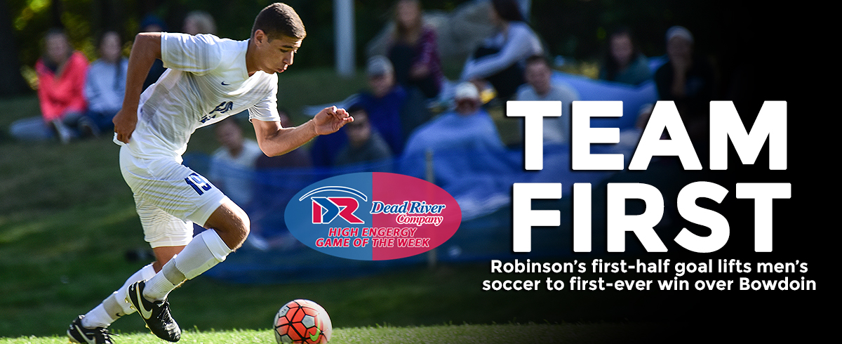 Robinson Goal Propels Monks to First-Ever Win Over Polar Bears, 1-0