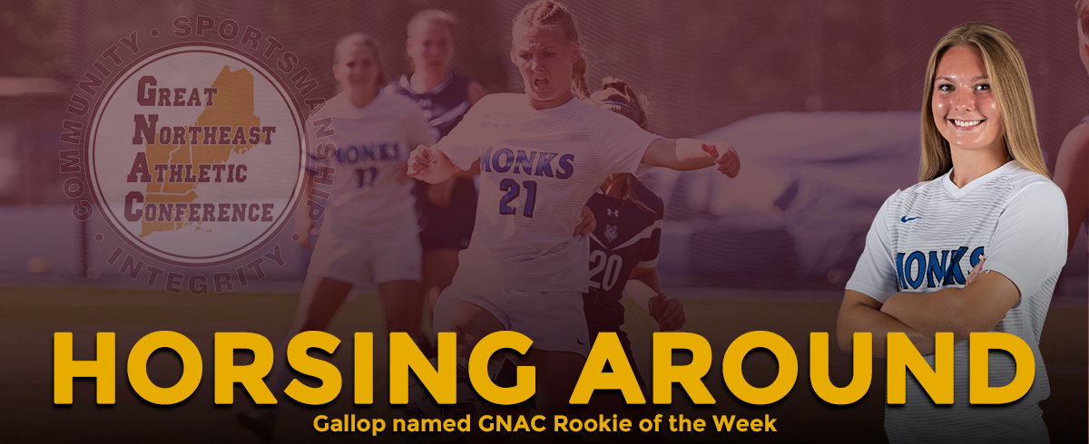 Gallop Claims GNAC Rookie of the Week Honor