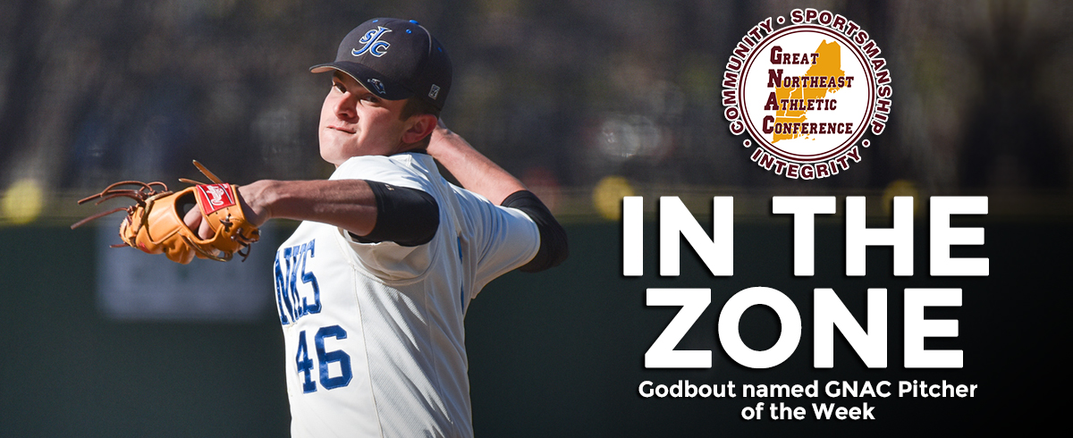 Godbout Named GNAC Pitcher of the Week
