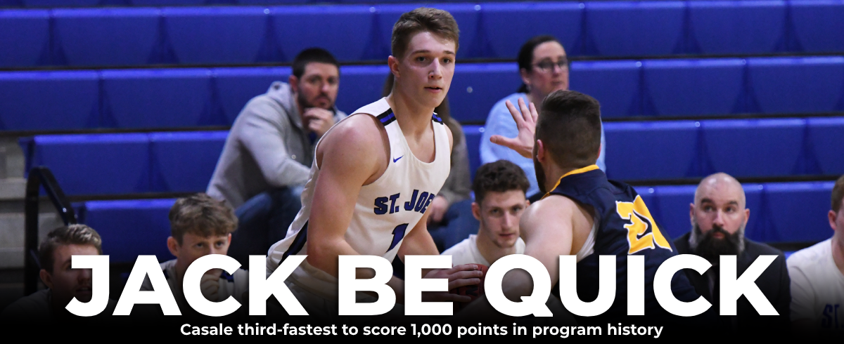 Casale Third-Fastest to 1,000 Career Points in Program History