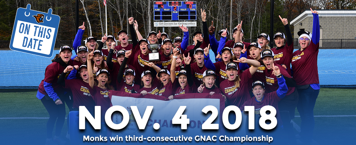 ON THIS DATE: Monks Win Third-Consecutive GNAC Championship