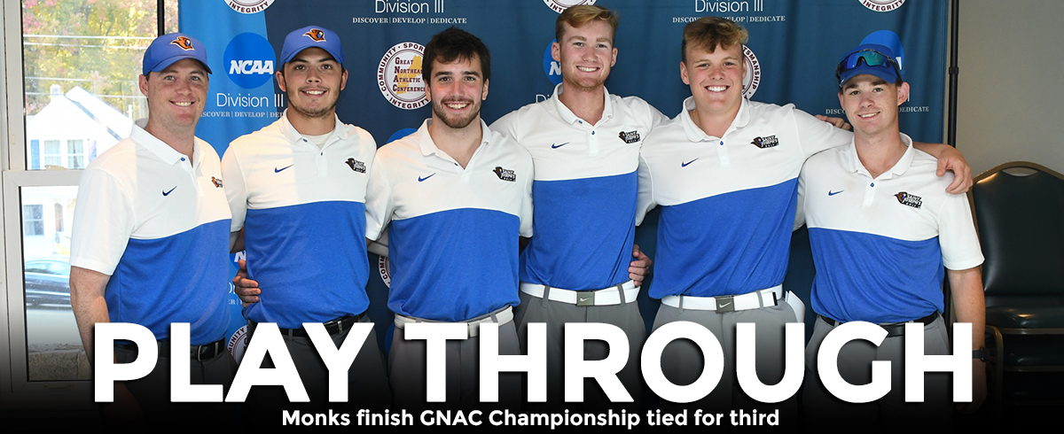 Monks Finish Tied for Third in 2019 GNAC Golf Championship