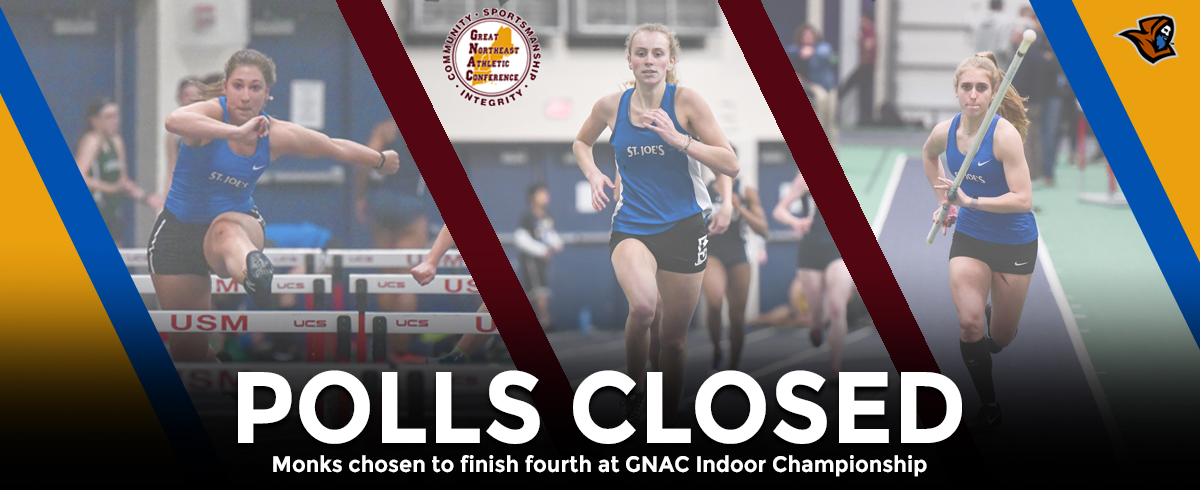 Monks Chosen to Finish Fourth at GNAC Indoor Championship