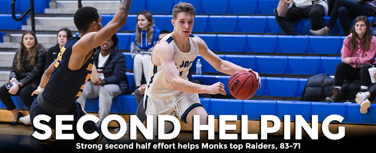 Strong Second Half Lifts Monks Past Raiders, 83-71