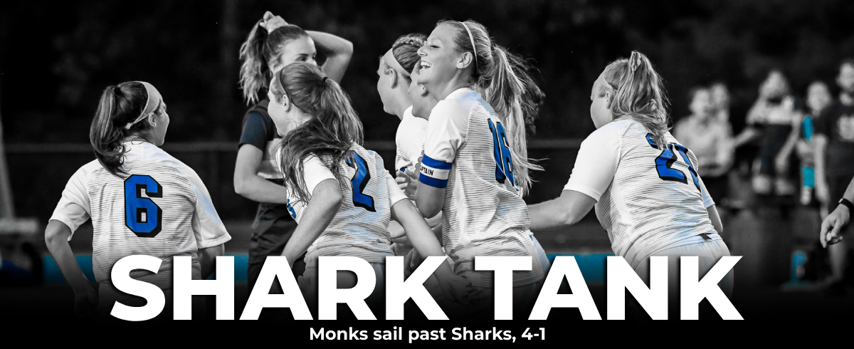 Murphy Scores Twice, Monks Defeat Sharks 4-1