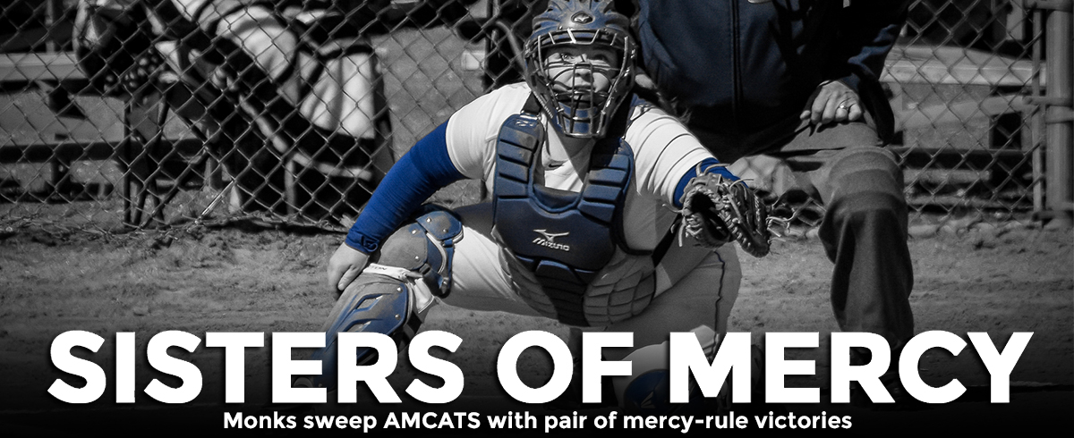 Monks Post Pair of Mercy-Rule Wins over AMCATS, 9-1 & 11-3