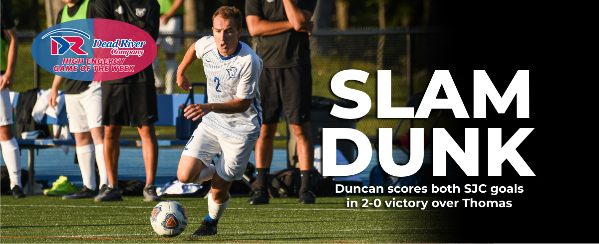 Duncan Nets Pair in 2-0 Victory Over Thomas College