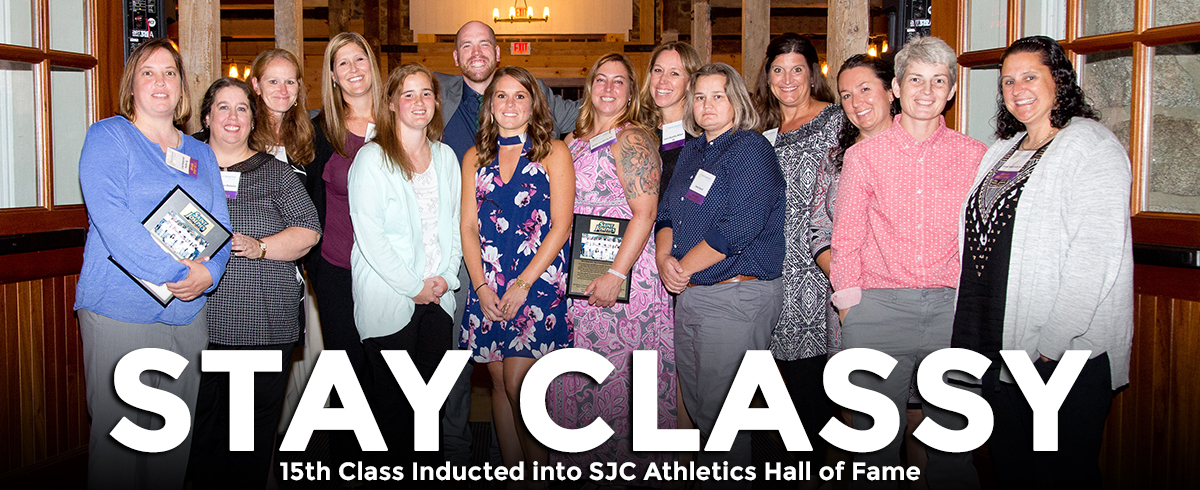 2017 SJC Athletics Hall of Fame Class Inducted