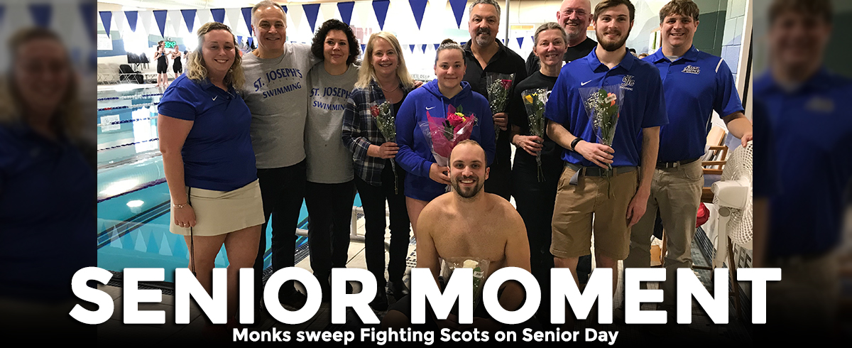 Monks Sweep Fighting Scots on Senior Day