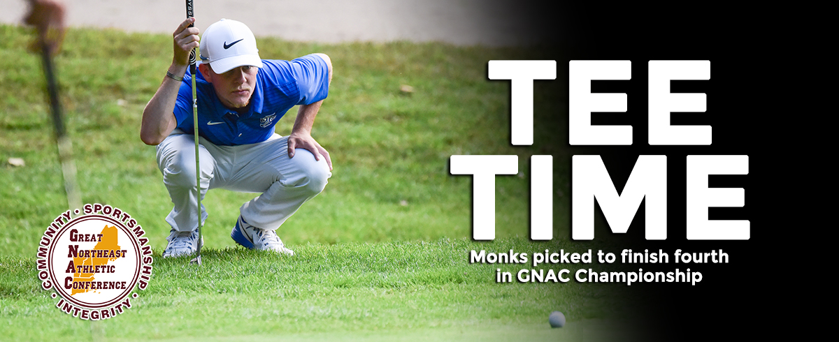 Monks Picked to Finish Fourth in GNAC Golf Championship