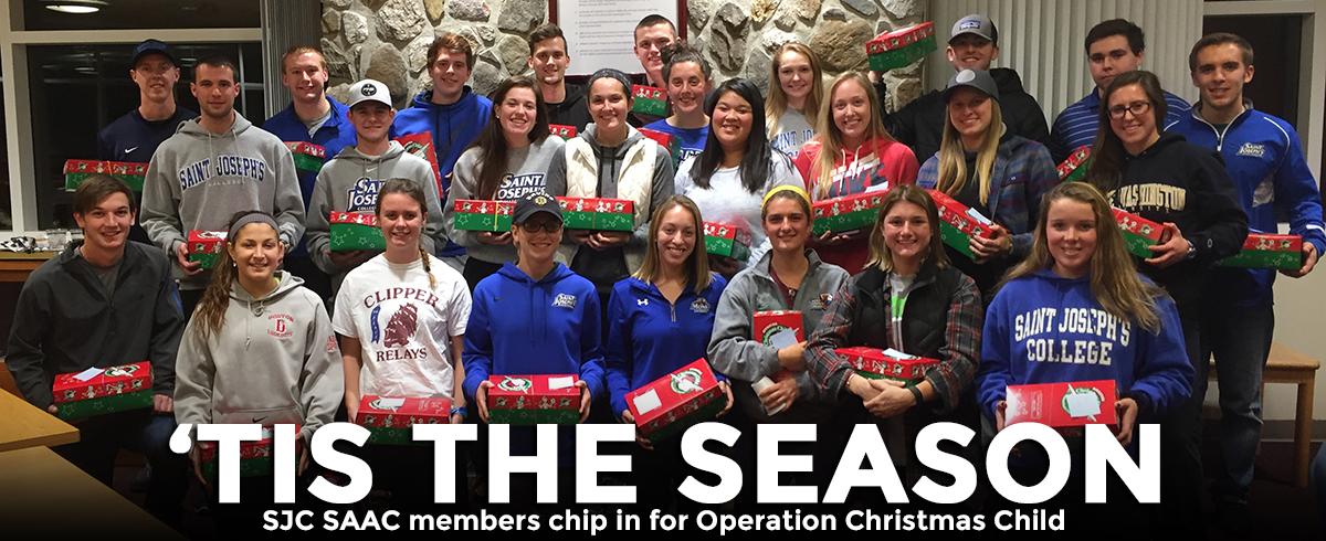 SJC SAAC Donates to Operation Christmas Child for Fifth-Consecutive Year