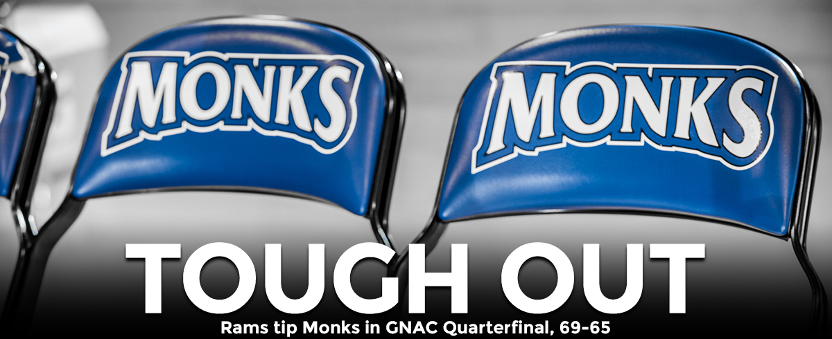 Rams Clip Monks in GNAC Quarterfinal, 69-65
