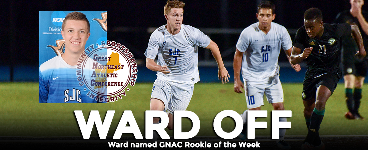 Ward Selected as GNAC Rookie of the Week