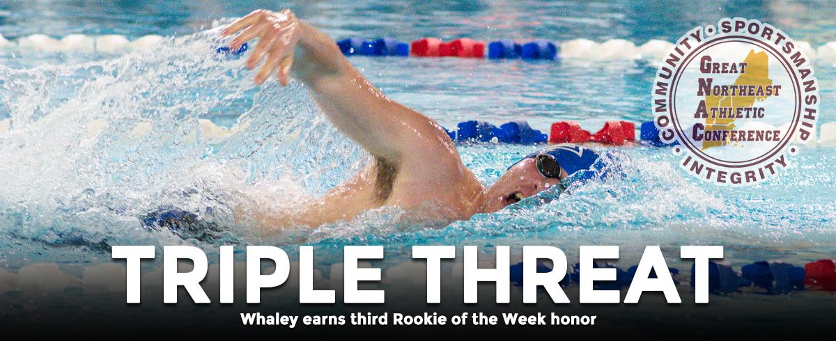 Whaley Earns Third Rookie of the Week Honor