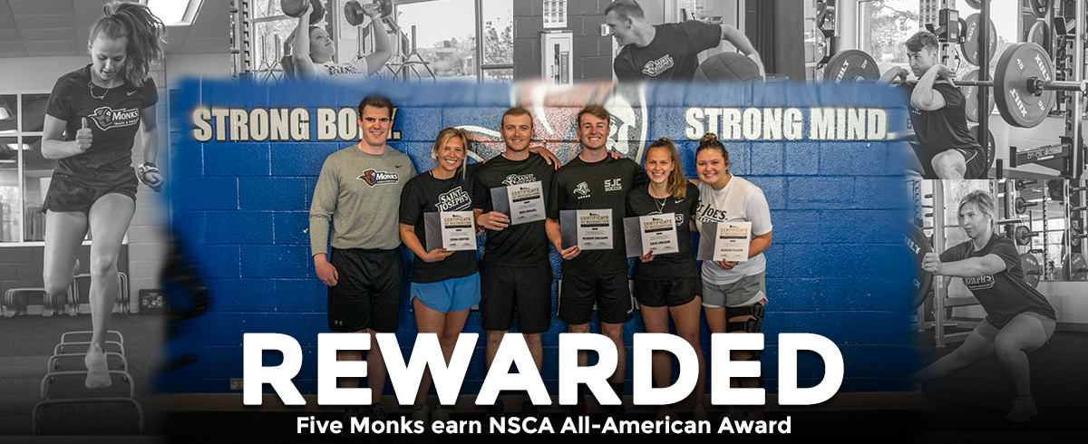 Five Monks Claim NSCA All-America Honors