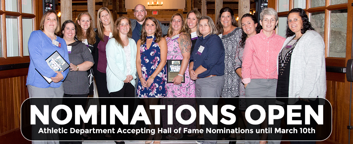 Athletics Department Accepting Hall of Fame Nominations Until March 10th