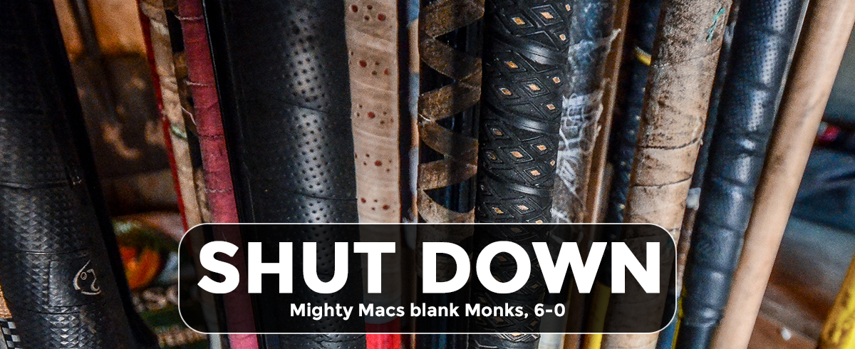 Mighty Macs Blank Monks, 6-0