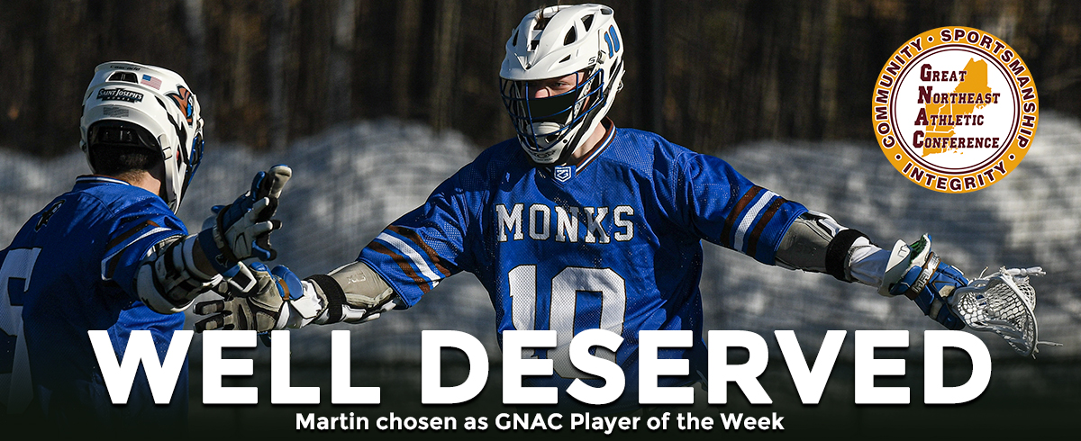 Martin Tabbed as GNAC Player of the Week