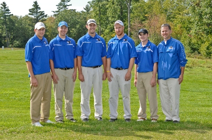 Monks Finish Fifth in GNAC Golf Championship