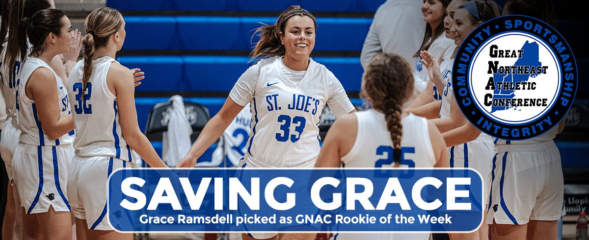 Ramsdell Collects GNAC Rookie of the Week Honors