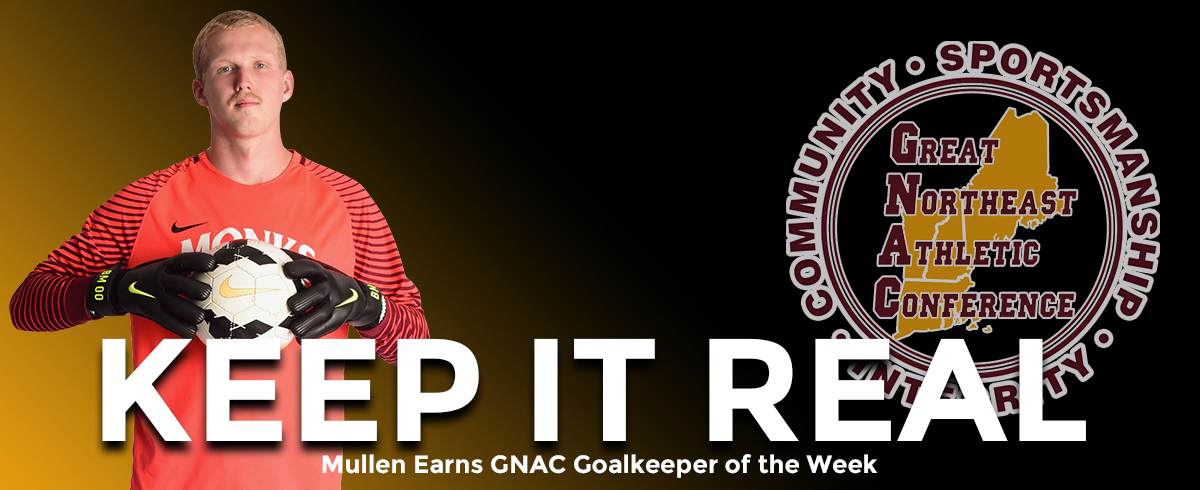 Mullen Named GNAC Goalkeeper of the Week