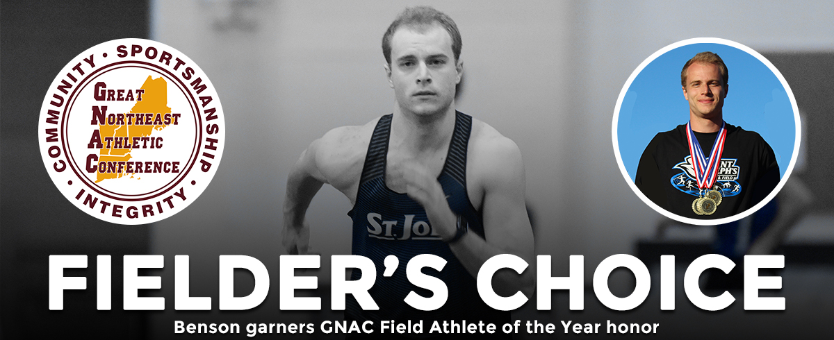Benson Named GNAC Outdoor Field Athlete of the Year