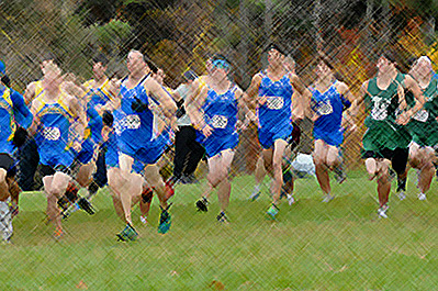 Men's Cross Country Places Fourth in UMF Invitational