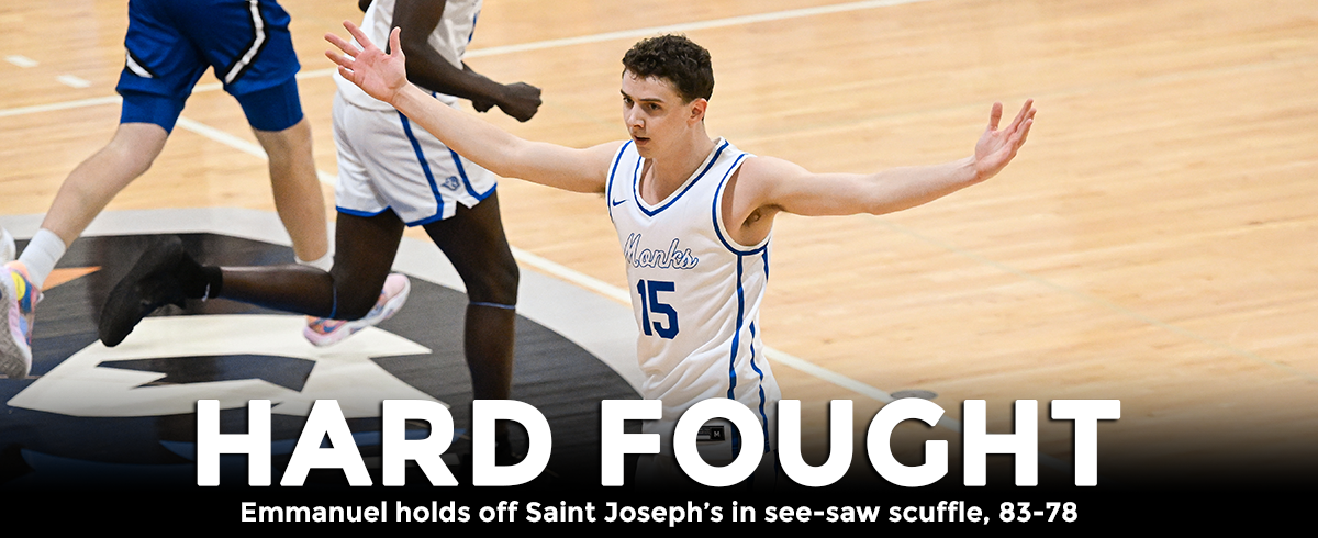 Saints Tip Monks in See-Saw Scuffle, 83-78