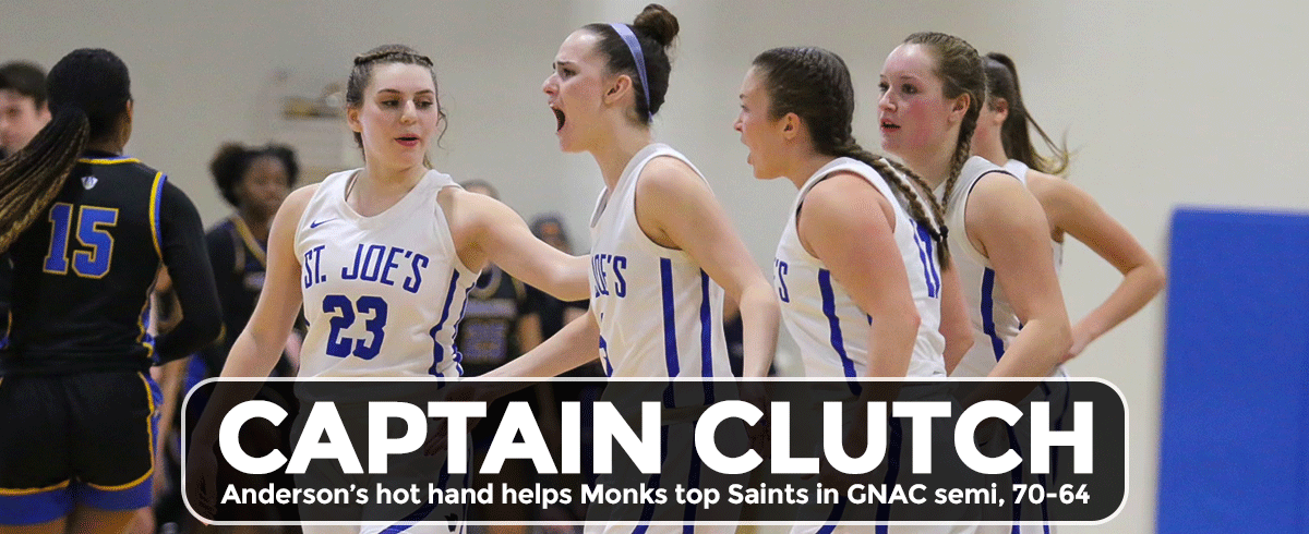 Monks Tip Saints, Advance to GNAC Championship!