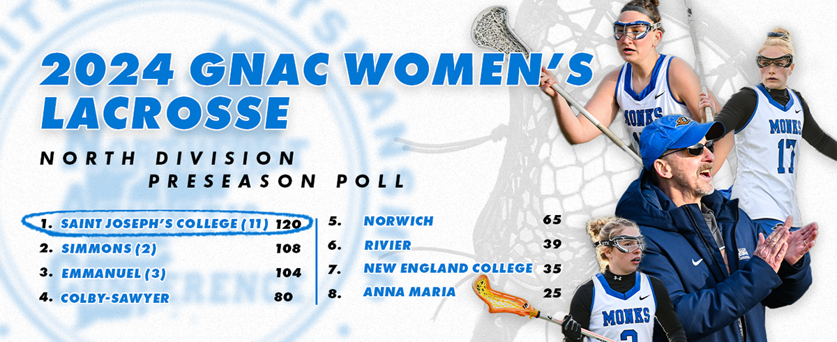 Women's Lacrosse Picked First in GNAC North Division Preseason Poll