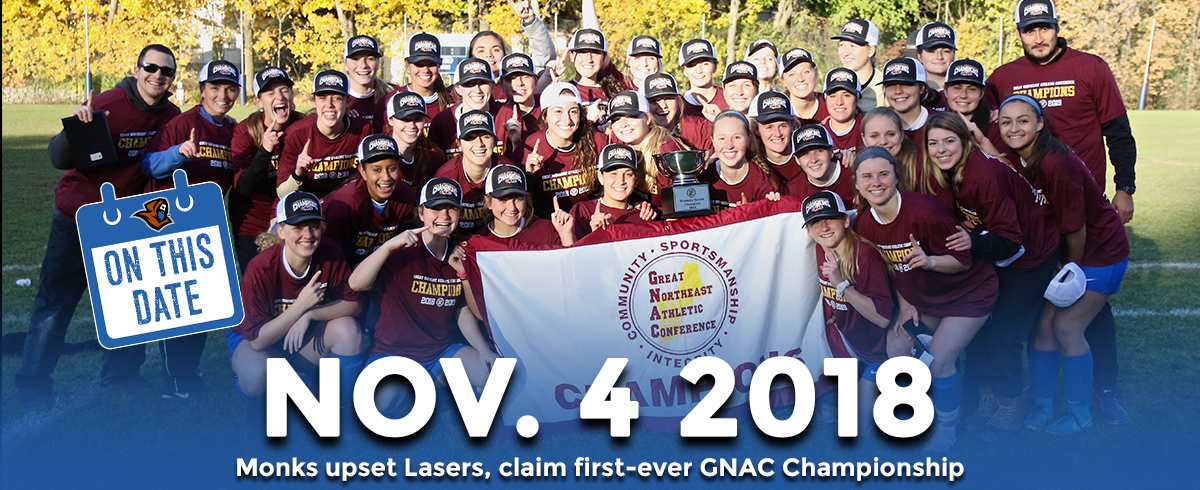 ON THIS DATE: Monks Upset Lasers, Claim First-Ever GNAC Championship