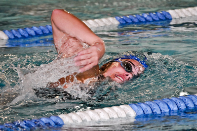 SJC Swimmers Place Fourth in GNAC Championship