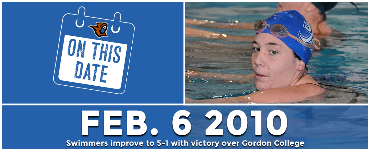 ON THIS DATE: Swimmers Improve to 5-1 with Victory over Gordon College