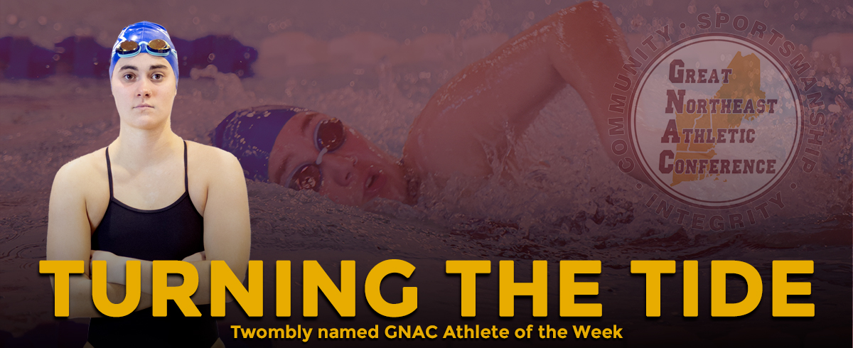 Twombly Named GNAC Swimmer of the Week