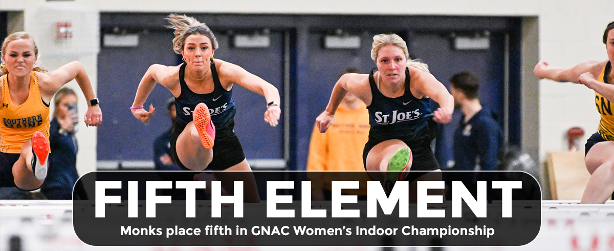 St. Joe's Places Fifth in GNAC Women's Indoor Track & Field Championship